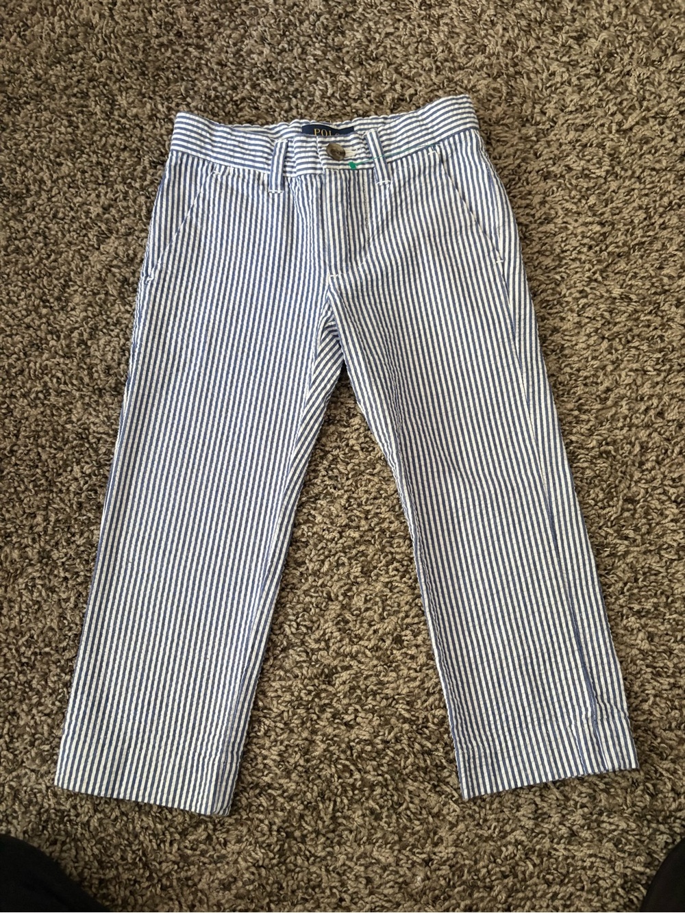 Polo Ralph Lauren Toddler 2T Blue & White Striped Pants